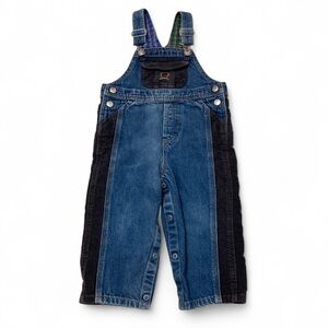 Vintage 90’s Tommy Hilfiger Boys Overalls 18-24M Corduroy Y2K Embroidered Logo